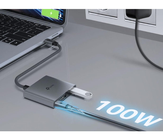 TP-Link UH3020C HDMI, USB, PD 100W - 1514608 - zdjęcie 4